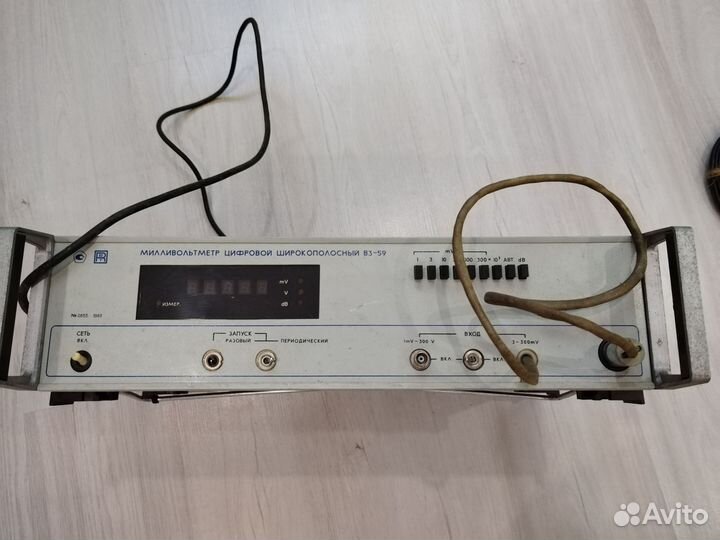 Вольтметр в3 59 СССР в3-59