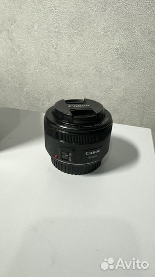 Объектив canon 50mm 1.8 ef