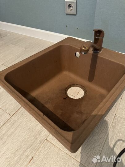 Мойка 41*49 коричневая