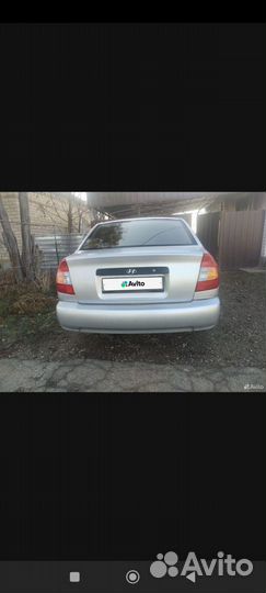 Hyundai Accent 1.5 МТ, 2004, 270 000 км