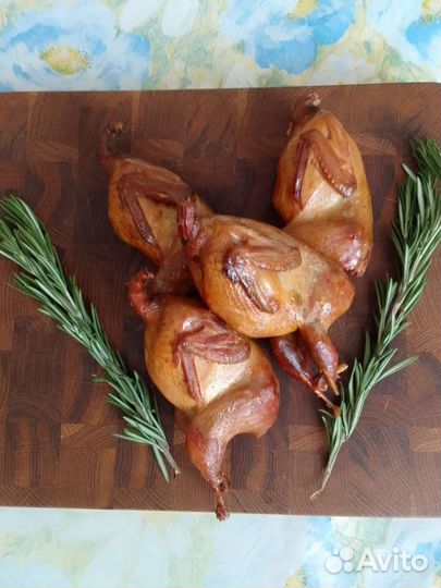 Копчёные перепела