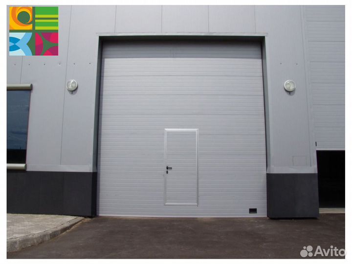 Гаражные ворота alutech