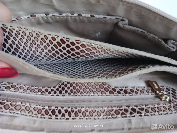 Сумка женская натуральная кожа Mettle, Италия