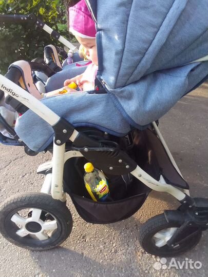 Коляска для двойни бу