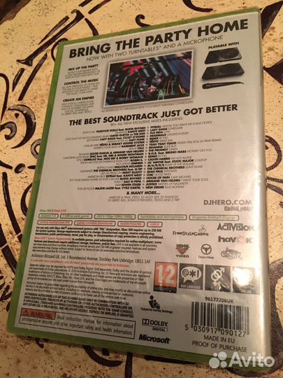 Dj hero 2 Xbox 360