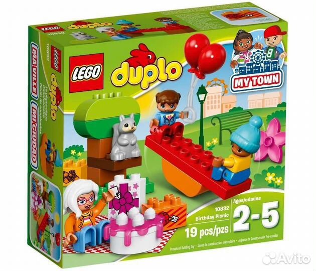 Lego Duplo День рождения 10832 новый