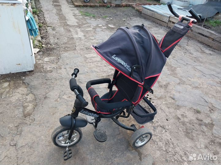 Детский велосипед коляска бу