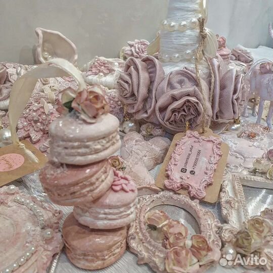 Набор ёлочных украшений ручной работы