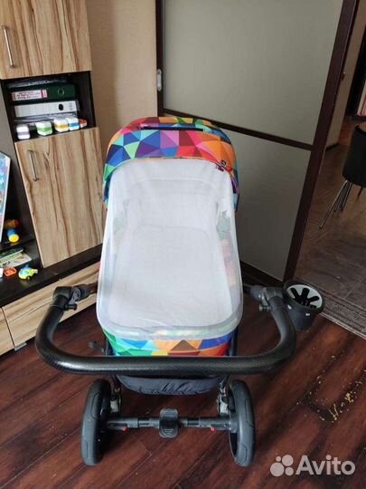 Коляска 2 в 1 adamex reggio