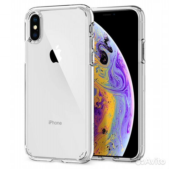 Чехол для iPhone XS Max Clear Case (прозрачный)