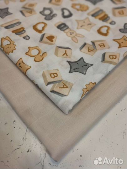 Муслиновые детские пеленки