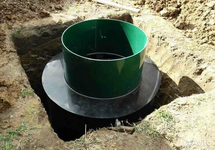 Установка септика под ключ