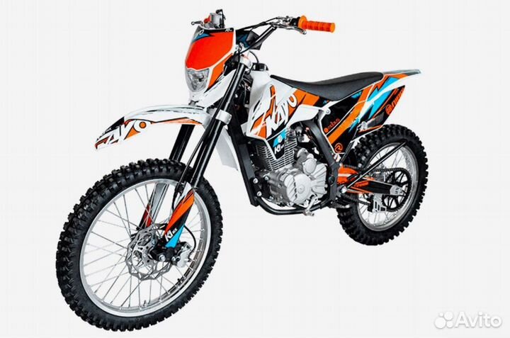 Мотоцикл kayo K1 250 MX enduro Витрина