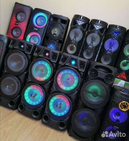 Портативная колонка большая мощная