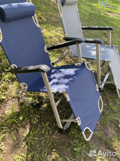 Кресло шезлонг складной туристический