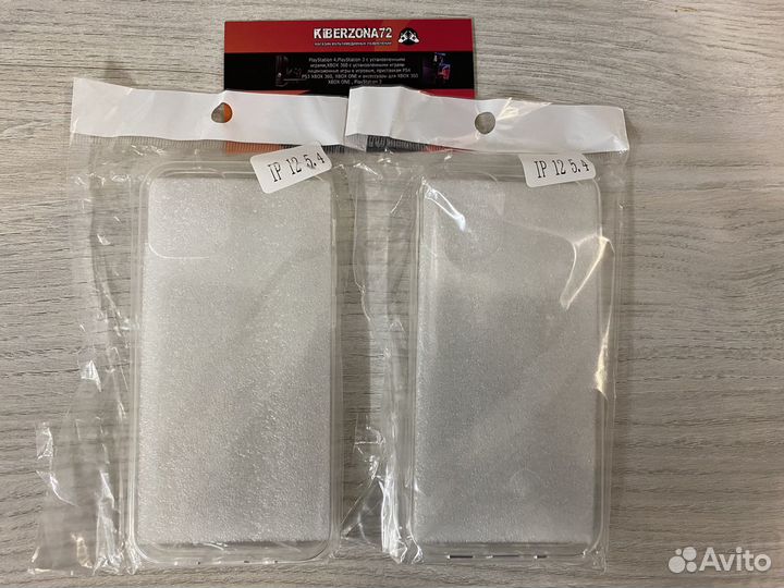 Чехол для iPhone 12 силиконовый прозрачный