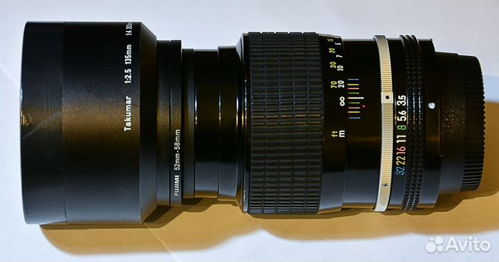 Мануальный объектив Nikkor-135\3.5