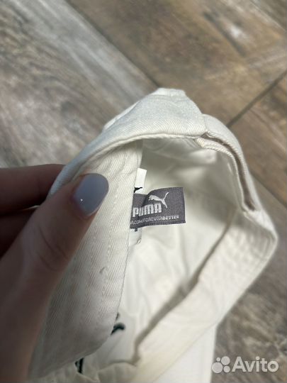 Кепка puma оригинальная белая