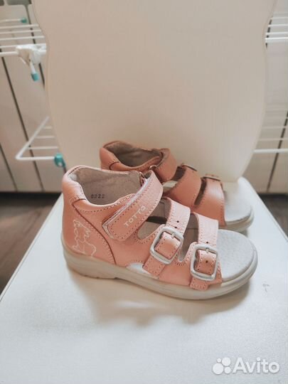 Сандалии для девочки 24 размер тотта