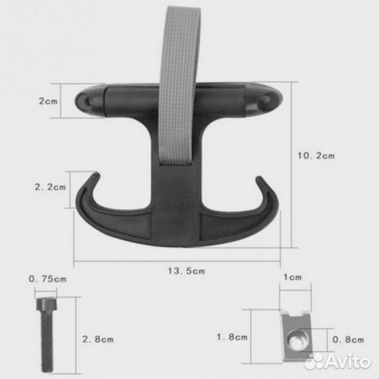 Крючок для сумки в багажник для Шкоды, VW, Audi A4