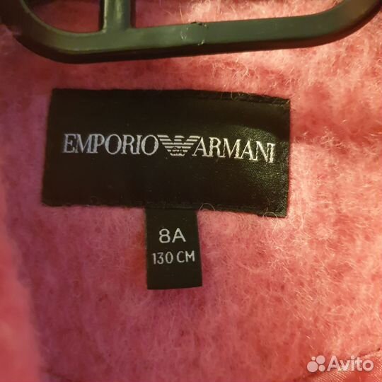 Emporio armani пальто детское