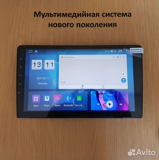 Автомагнитола Mekede M300s 4/32 на Android 11 Qled
