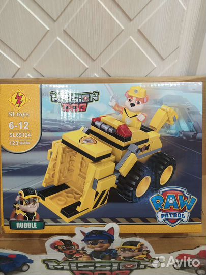 Конструктор lego щенячий патруль