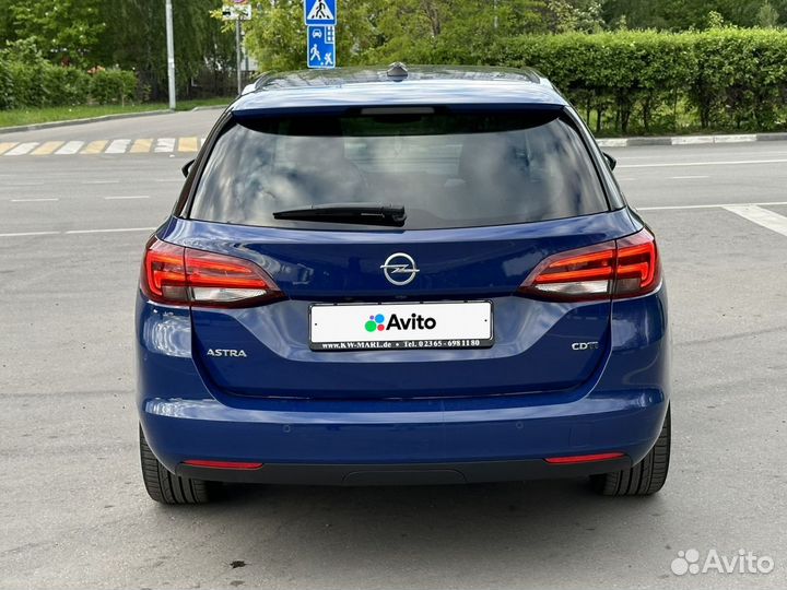 Opel Astra 1.6 МТ, 2018, 91 000 км