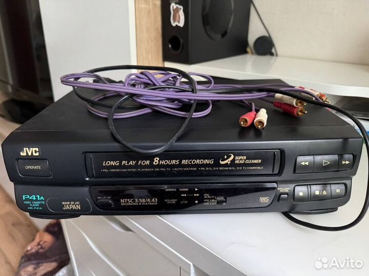 Видеомагнитофон jvc HR - P41A