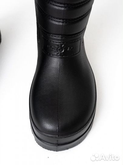 Сапоги резиновые мужские весенние с чулком