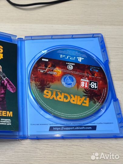 Far cry 6 ps4 диск