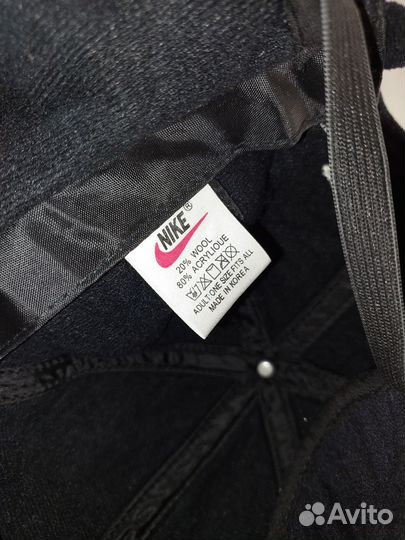 Кепка Nike Vintage Velvet Black Snapback Cap