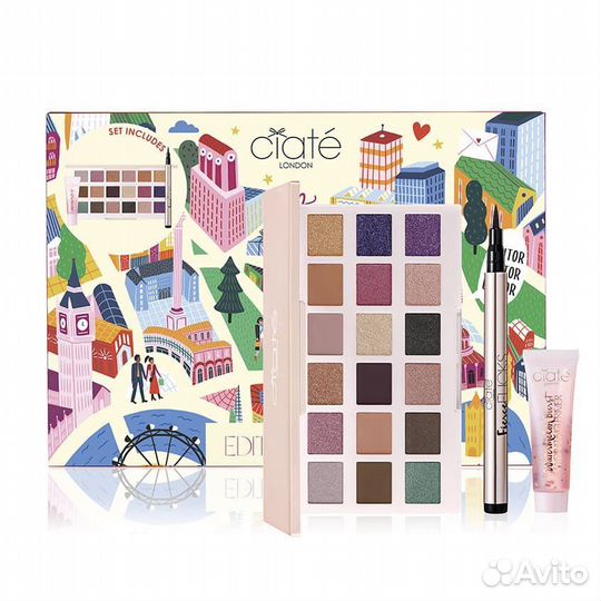 Ciate London набор тени,подводка,блеск для губ