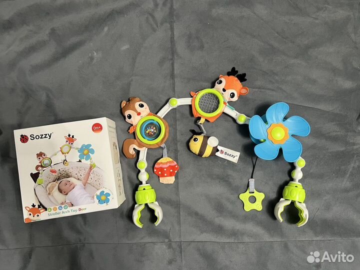 Дуга погремушка развивающая