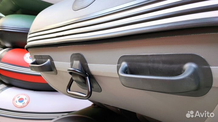 Лодка mishimo фемили про 400 синяя