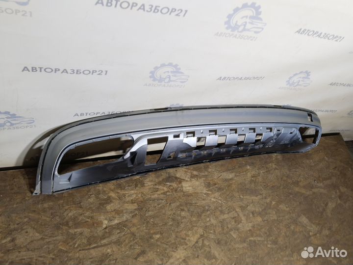 Накладка заднего бампера Geely Atlas PRO 2021-Нв