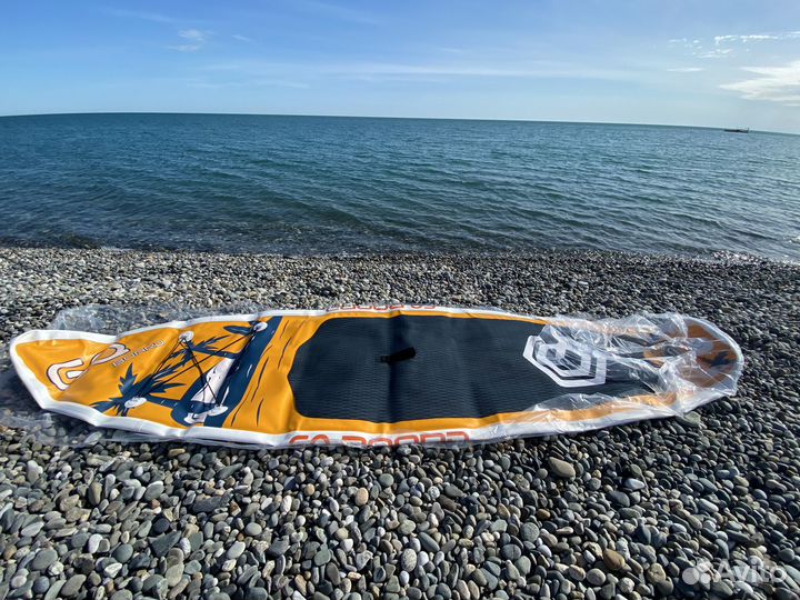 Сапборд (SUP board) GQ Coco пальмы/ надувная доска