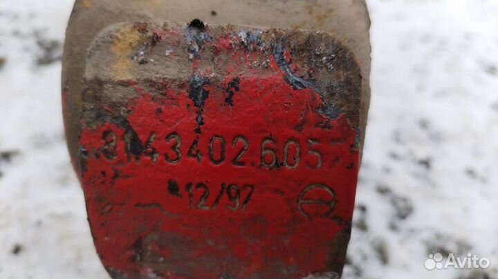 27373 Рессора передняя 3х листовая 81434026076