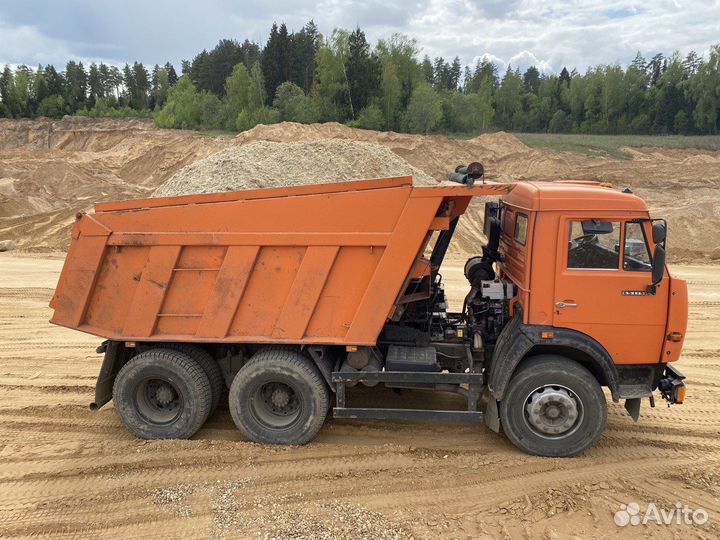 Песок щебень с доставкой