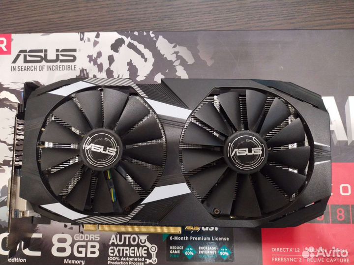 Видеокарты rx 580 8 gb