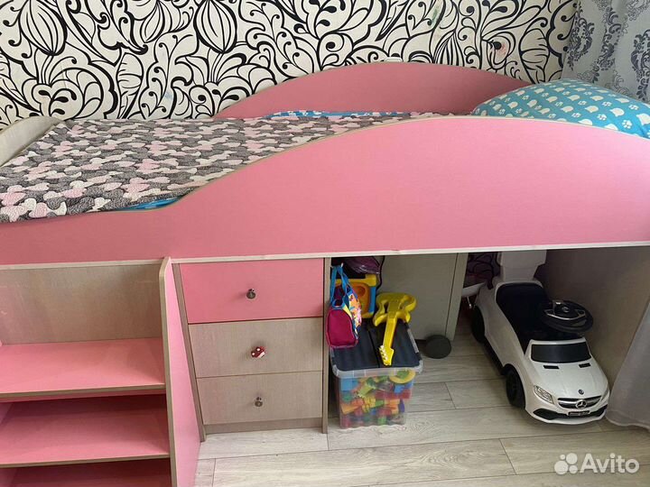 Детская кровать чердак