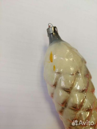 Советские елочные игрушки шишки