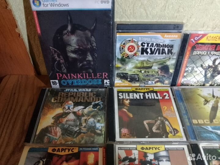 Диски с ретро играми для пк