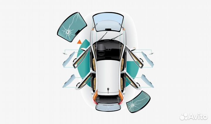 Лобовое стекло audi Q5 2008-2017