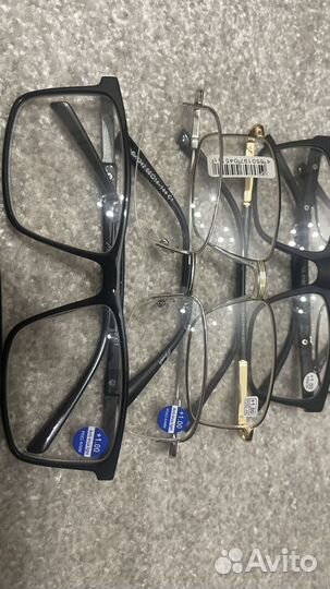 Очки для зрения +1, набор