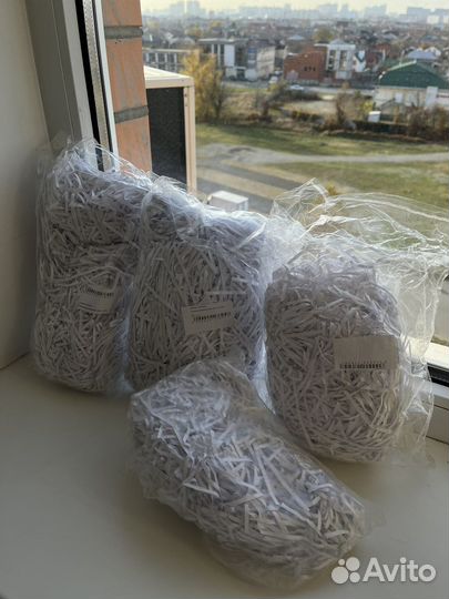 Бумажный наполнитель для подарков