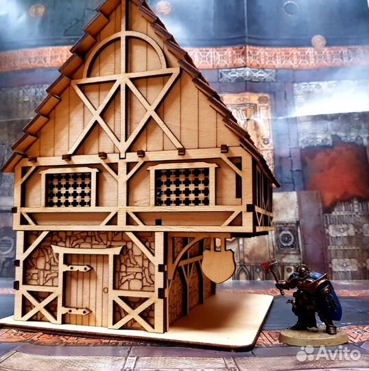 Террейн и миньки для настолок (DnD, Warhammer 40k)