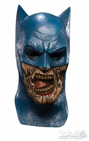 Латексная маска Бэтмен зомби-Корпус Чёрных Фонарей