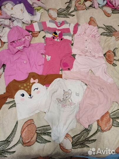 Вещи для девочки пакетом