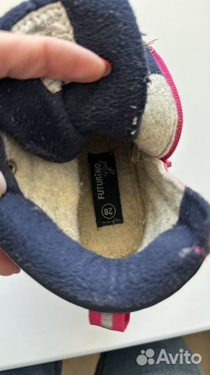 Ботинки для девочки весна 27